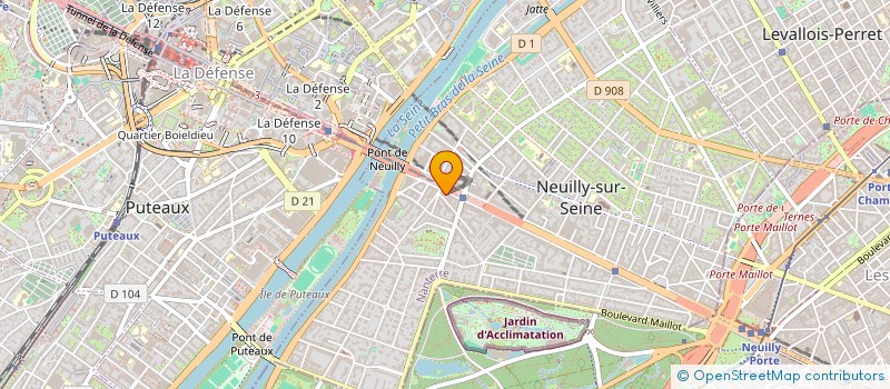 localisation de l'entreprise AUX DELICES DE NEUILLY à NEUILLY-SUR-SEINE