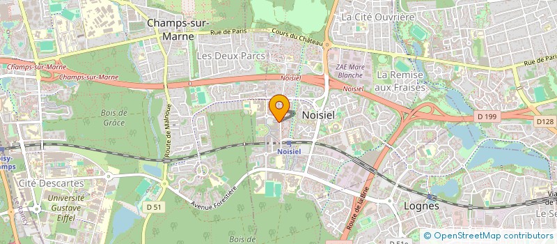 localisation de l'entreprise AUX DELICES DE NOISIEL  NOISIEL