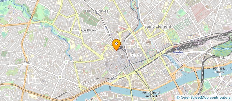 localisation de l'entreprise AUX DELICES DE PASCAL à NANTES