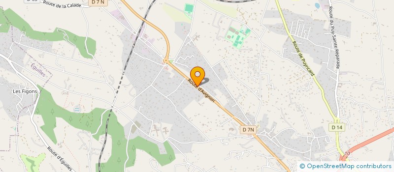 localisation de l'entreprise AUX DELICES DE PROVENCE à AIX-EN-PROVENCE