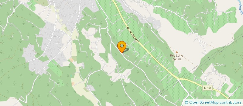 localisation de l'entreprise AUX DELICES DE SALERNES  LORGUES