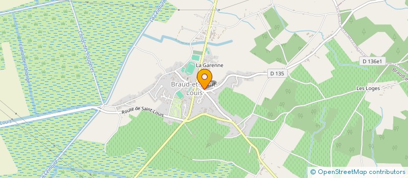 localisation de l'entreprise AUX DELICES DE SONIA ET DOM  BRAUD-ET-SAINT-LOUIS