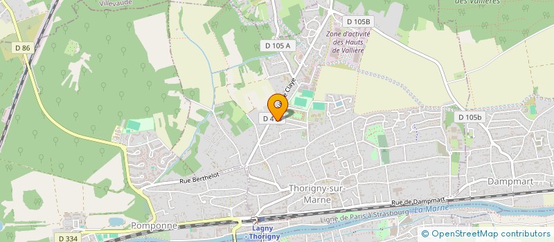 localisation de l'entreprise AUX DELICES DES CERISIERS à BOBIGNY