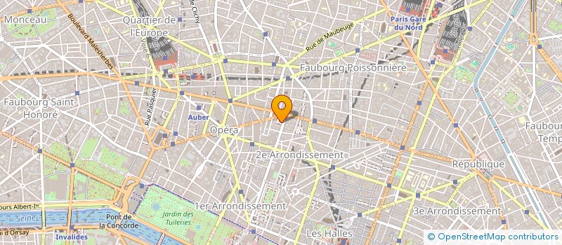 localisation de l'entreprise AUX DELICES DES PRINCES à PARIS
