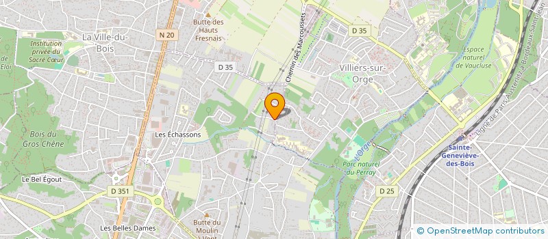 localisation de l'entreprise AUX DELICES DU CARROSSE à LONGPONT-SUR-ORGE