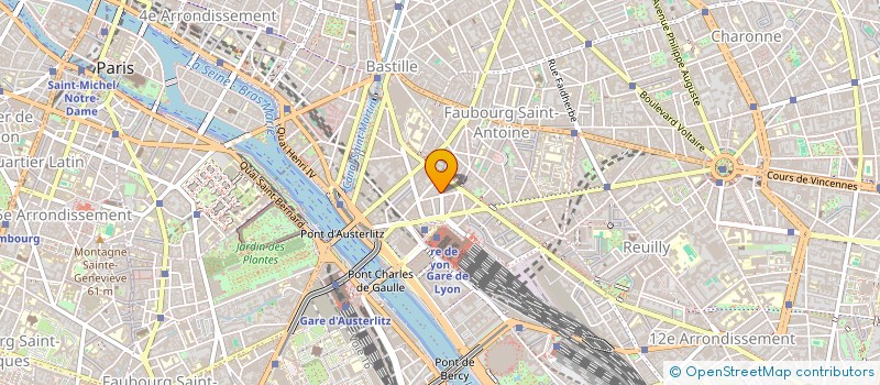 localisation de l'entreprise AUX DELICES DU CEDRE  PARIS
