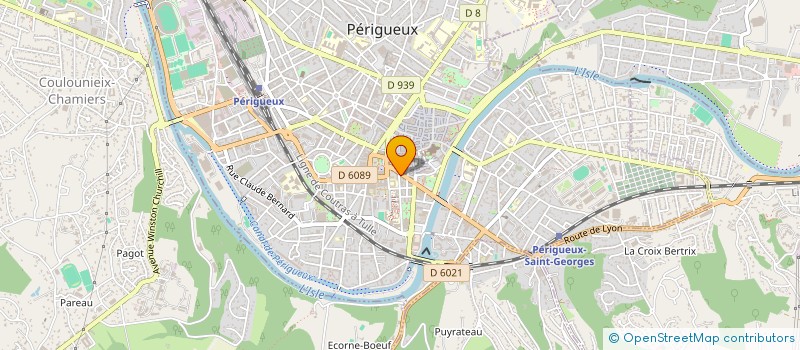 localisation de l'entreprise AUX DELICES DU KASHMIR  RIBERAC