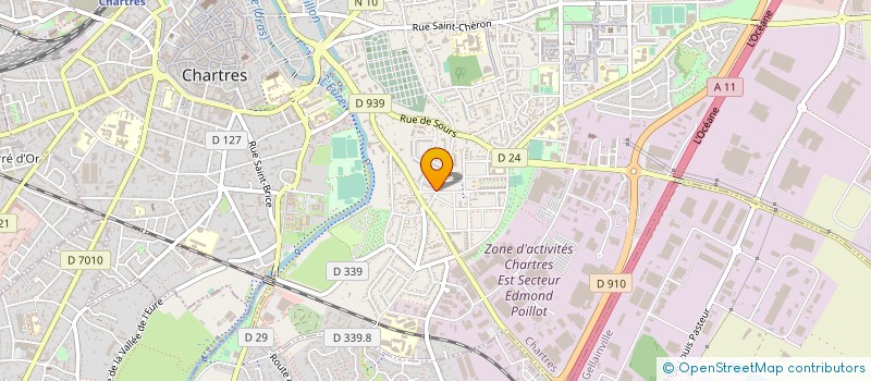 localisation de l'entreprise AUX DELICES DU MAGHREB à CHARTRES