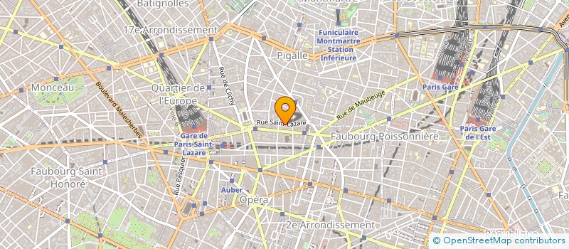 localisation de l'entreprise AUX DELICES DU MAROC à PARIS