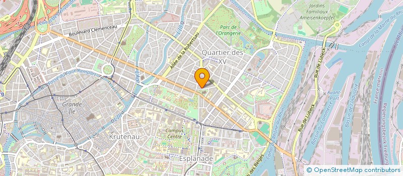 localisation de l'entreprise AUX DELICES DU MONDE à STRASBOURG