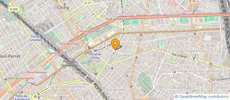 localisation de l'entreprise AUX DELICES DU PARC  PARIS