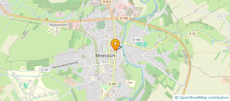 localisation de l'entreprise AUX DELICES DU TERROIR à MIRECOURT