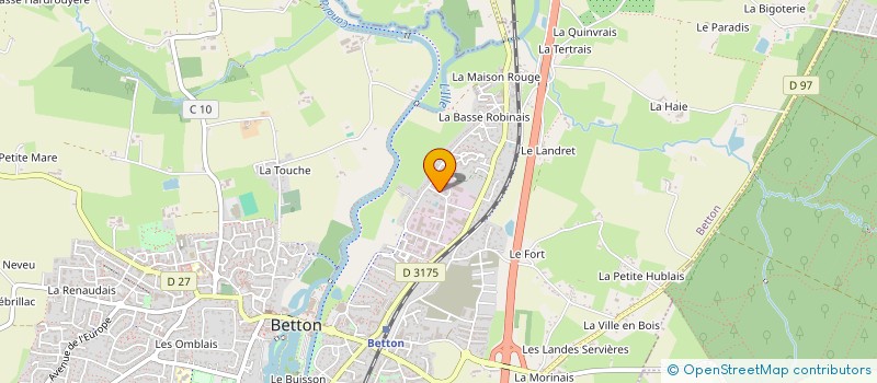 localisation de l'entreprise AUX DELICES DU TREGOR à BETTON