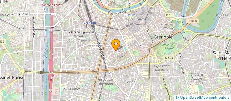 localisation de l'entreprise AUX DELICES DU VERGER à GRENOBLE