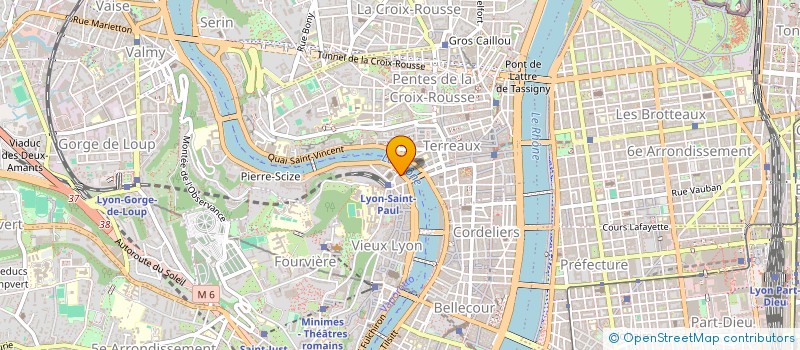 localisation de l'entreprise AUX DELICES MH à LYON