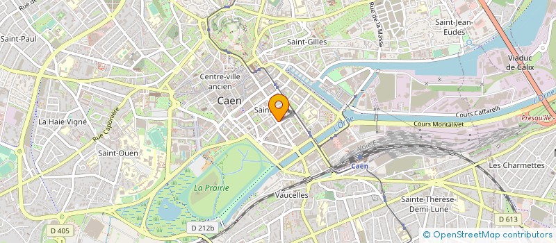 localisation de l'entreprise AUX DELICES NORMANDS à CAEN