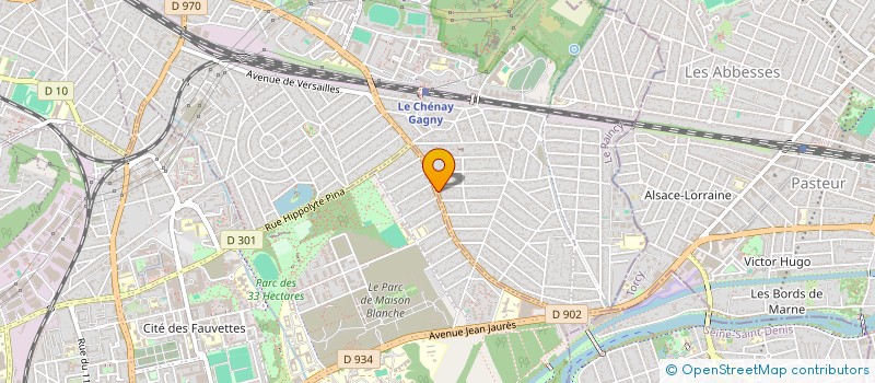 localisation de l'entreprise AUX DELISES D'IRENE  GAGNY