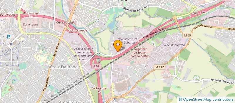 localisation de l'entreprise AUX DEMENAGEURS PYRENEENS à TOULOUSE