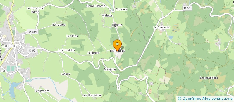 localisation de l'entreprise AUX DEUX AMIS  TOURS-SUR-MEYMONT