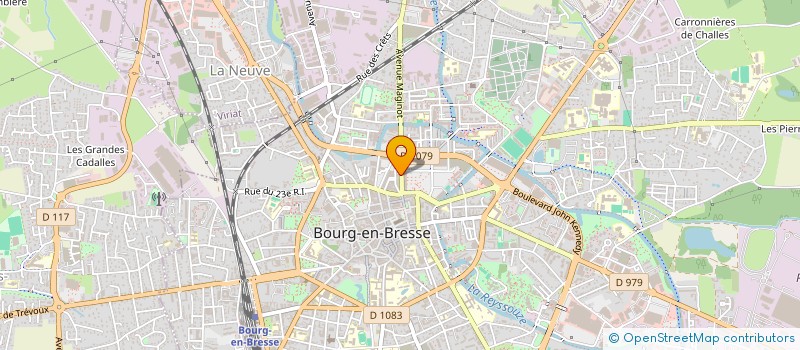 localisation de l'entreprise AUX DEUX ANNEAUX à BOURG-EN-BRESSE
