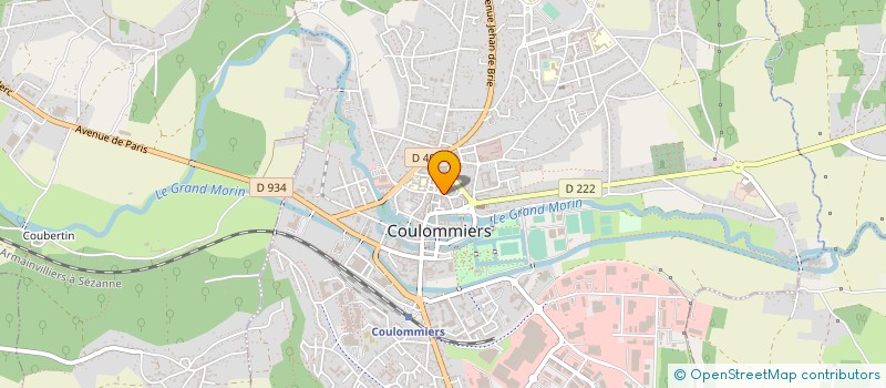 localisation de l'entreprise AUX DEUX CIGOGNES à COULOMMIERS
