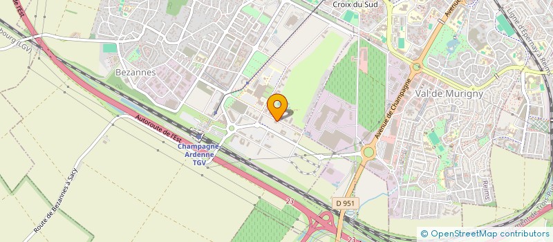 localisation de l'entreprise AUX DEUX ETANGS D'RC  BEZANNES