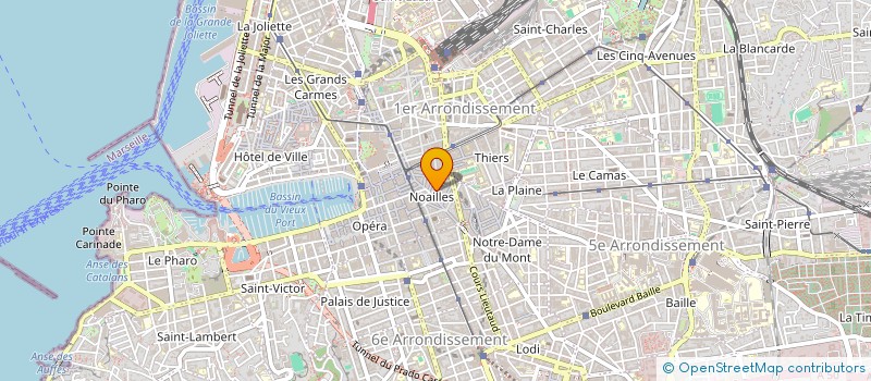 localisation de l'entreprise AUX DEUX MOULINS à MARSEILLE