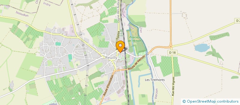 localisation de l'entreprise AUX DEUX RIVIERES à REUILLY