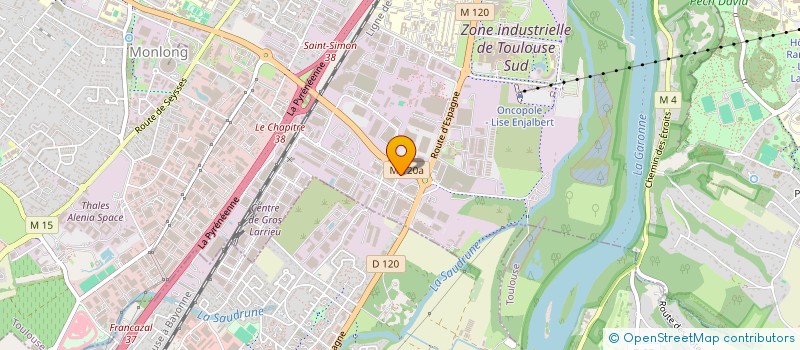 localisation de l'entreprise AUX DOCKS DU BUREAU à TOULOUSE