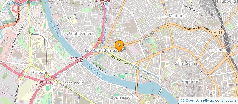 localisation de l'entreprise AUX DOIGTS D'OR à TOULOUSE