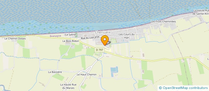 localisation de l'entreprise AUX DOIGTS DE FEE  CHERRUEIX