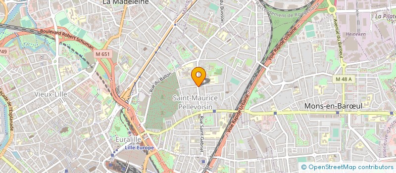 localisation de l'entreprise AUX DOIGTS DE FEE à LILLE