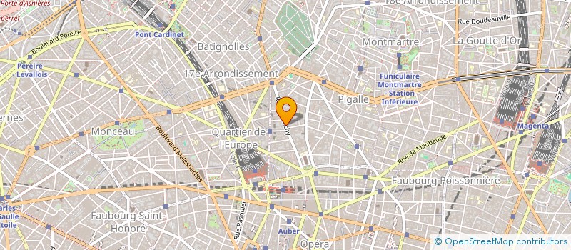 localisation de l'entreprise AUX DOIGTS DE FEES  PARIS