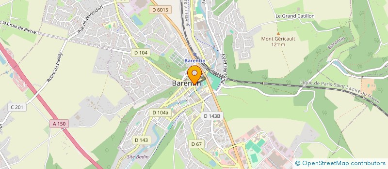 localisation de l'entreprise AUX DOUCEURS D'ANDREA  BARENTIN