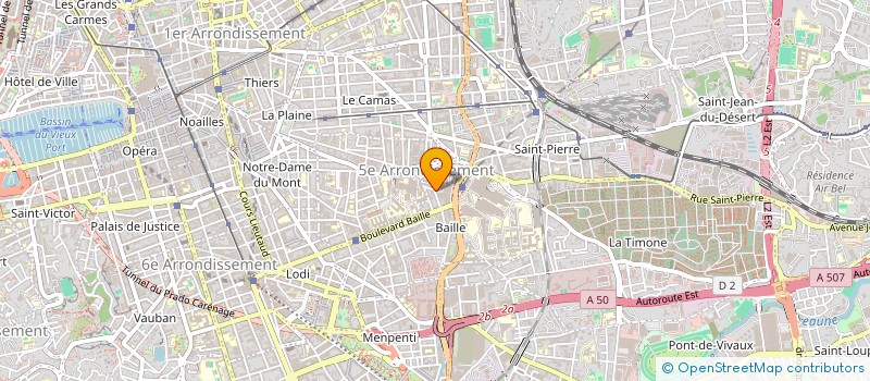 localisation de l'entreprise AUX DOUCEURS D'ITALIE à MARSEILLE