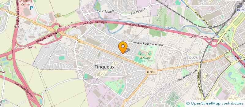 localisation de l'entreprise AUX DOUCEURS DU FOURNIL  TINQUEUX