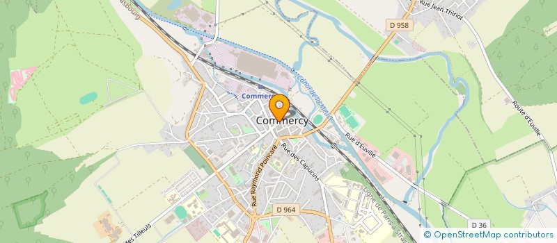 localisation de l'entreprise AUX DOUCEURS LORRAINES à COMMERCY
