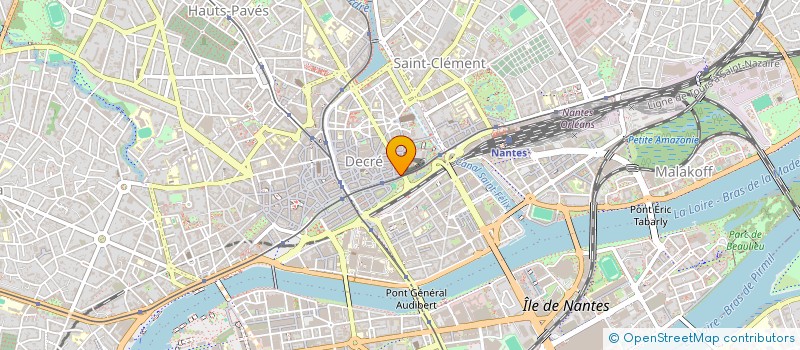 localisation de l'entreprise AUX DUCS DE B. à NANTES