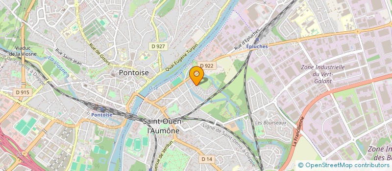 localisation de l'entreprise AUX EPILLONS à SAINT-OUEN-L'AUMONE