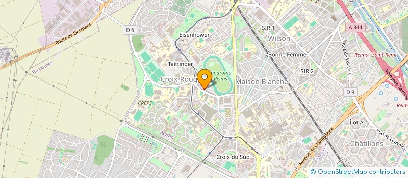 localisation de l'entreprise AUX EPIS DE CHAMPAGNE  REIMS