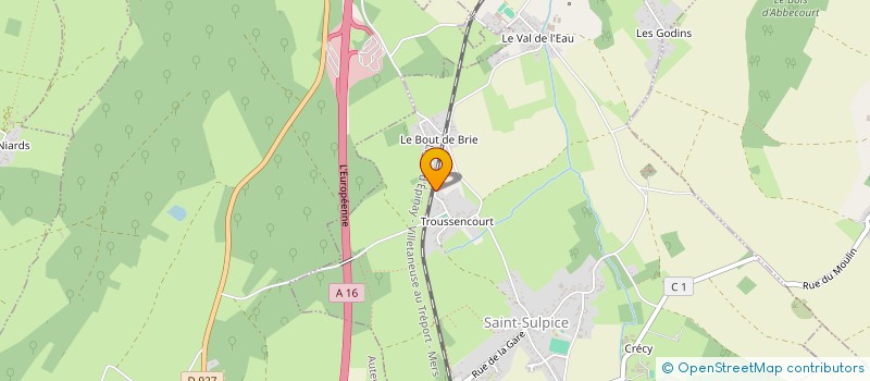 localisation de l'entreprise AUX ESSENCES DES ARBRES  SAINT-SULPICE