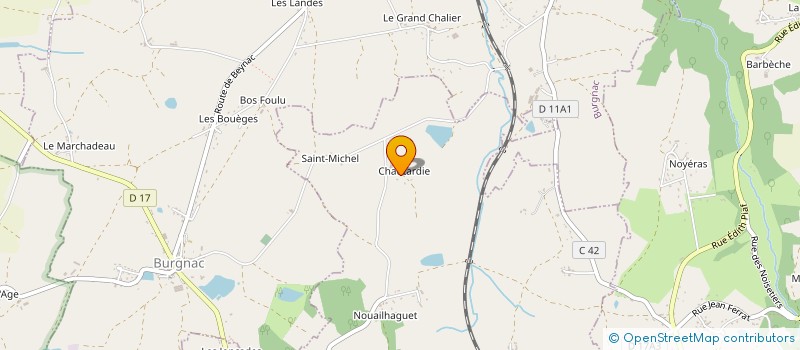 localisation de l'entreprise AUX ETANGS DE JOURGNAC à JOURGNAC