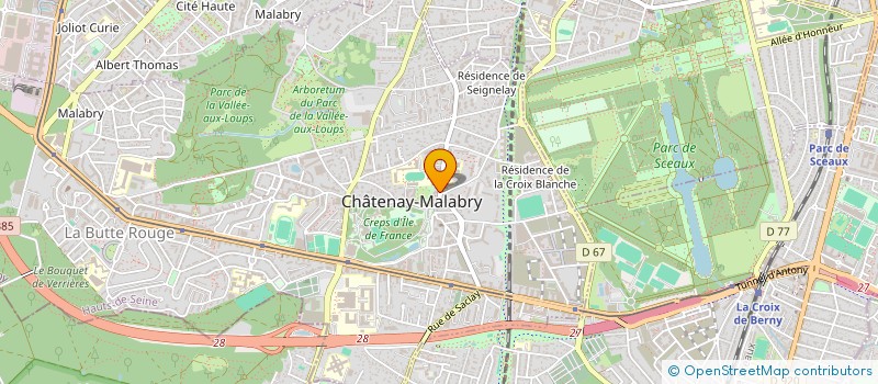 localisation de l'entreprise AUX FINS DELICES DE CHATENAY à CHATENAY-MALABRY