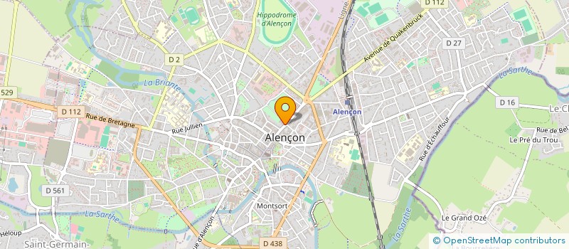 localisation de l'entreprise AUX FINS GOURMETS à ALENCON