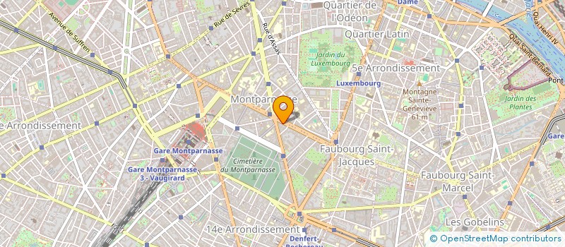 localisation de l'entreprise AUX FLEURS REUNIES  PARIS