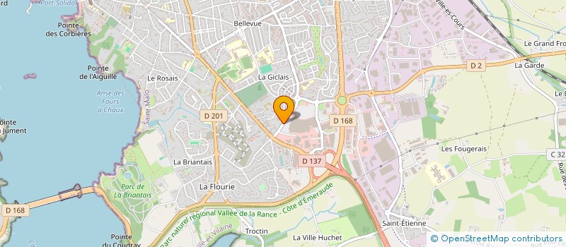localisation de l'entreprise AUX FLOTS à SAINT-MALO