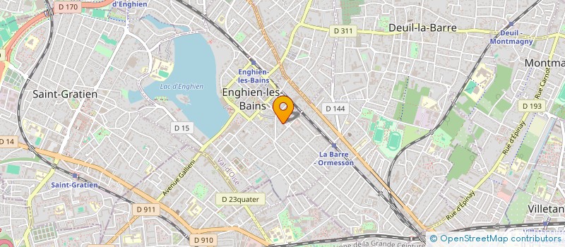 localisation de l'entreprise AUX FORNETIERS D'ANTAN SARL  ENGHIEN-LES-BAINS