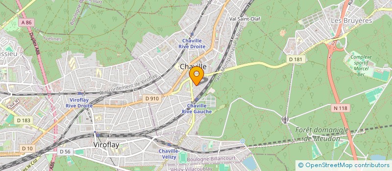 localisation de l'entreprise AUX FRUITS DE FRANCE à CHAVILLE