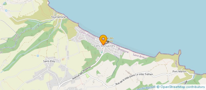 localisation de l'entreprise AUX FRUITS DE LA MER à PLERIN