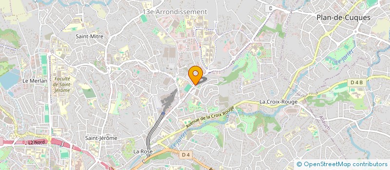 localisation de l'entreprise AUX FRUITS DU MONDE à MARSEILLE